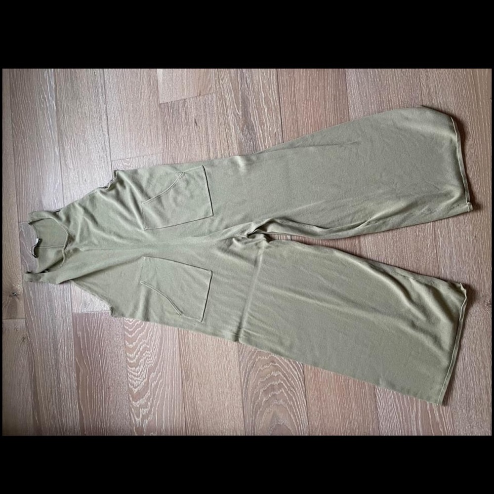 Zara Sage Green Super Soft Jumpsuit